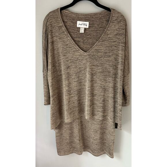 Joseph Ribkoff Tops - Joseph Ribkoff Dolman Sleeve Layered Marl Tunic Top Size 10